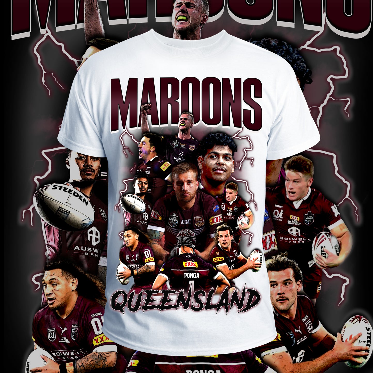 Brown 'LOYALTY' Maroons
