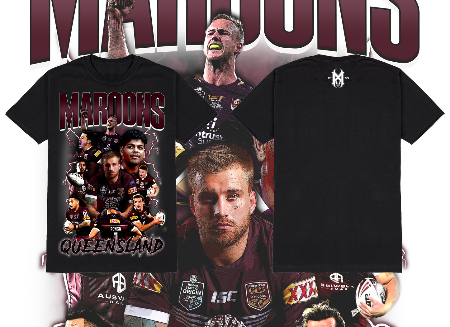 Brown 'LOYALTY' Maroons