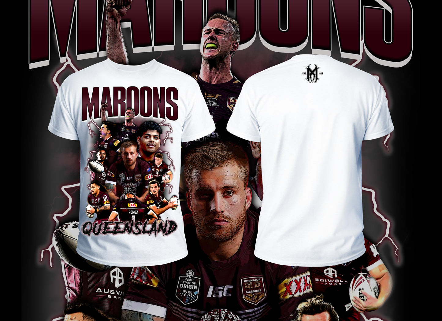 Brown 'LOYALTY' Maroons